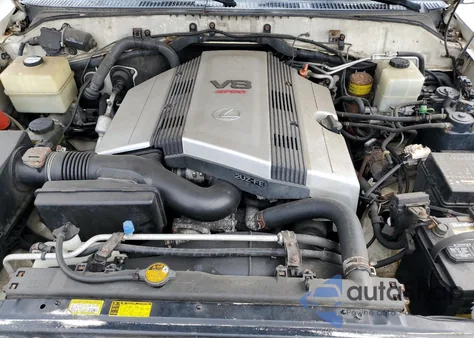 1999 Lexus Lx 470 из США, поврежденный, VIN JT6HT00W8X0049799